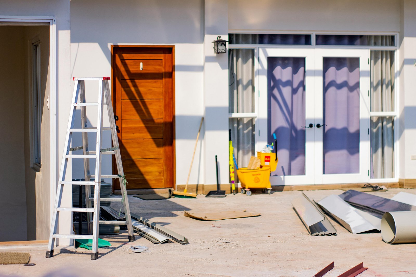 Handyman completing a home repair in Metro Vancouver